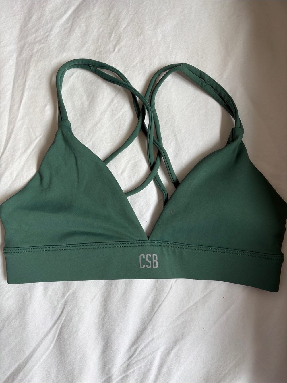 CSB Serenity Sports Bra - forest green